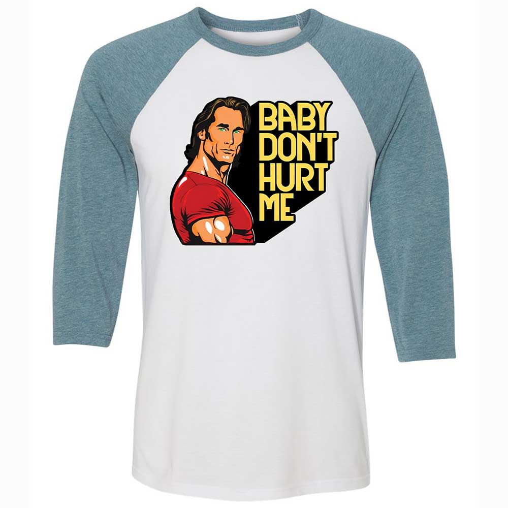 Baby don't hurt me - White/Denim - 3