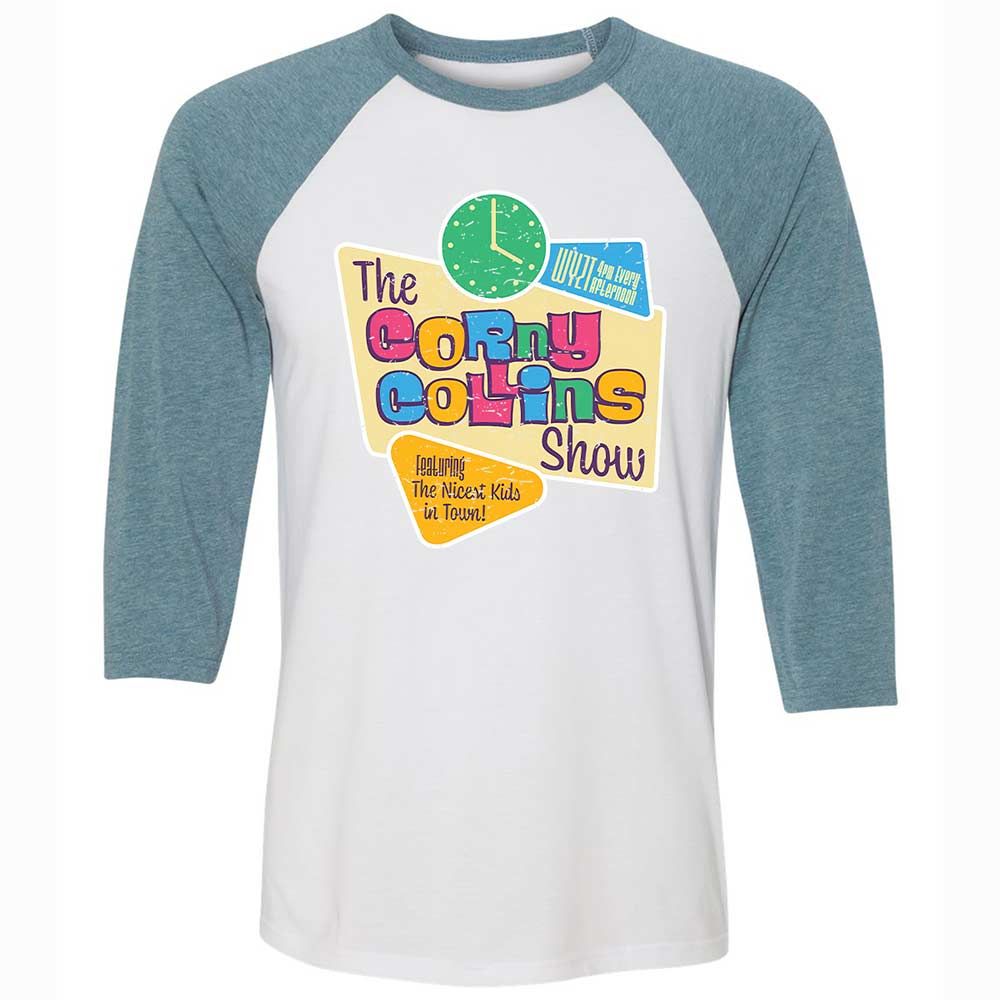 Unisex 3/4 Baseball Tee - L4XCKZYR - White/Denim - 3