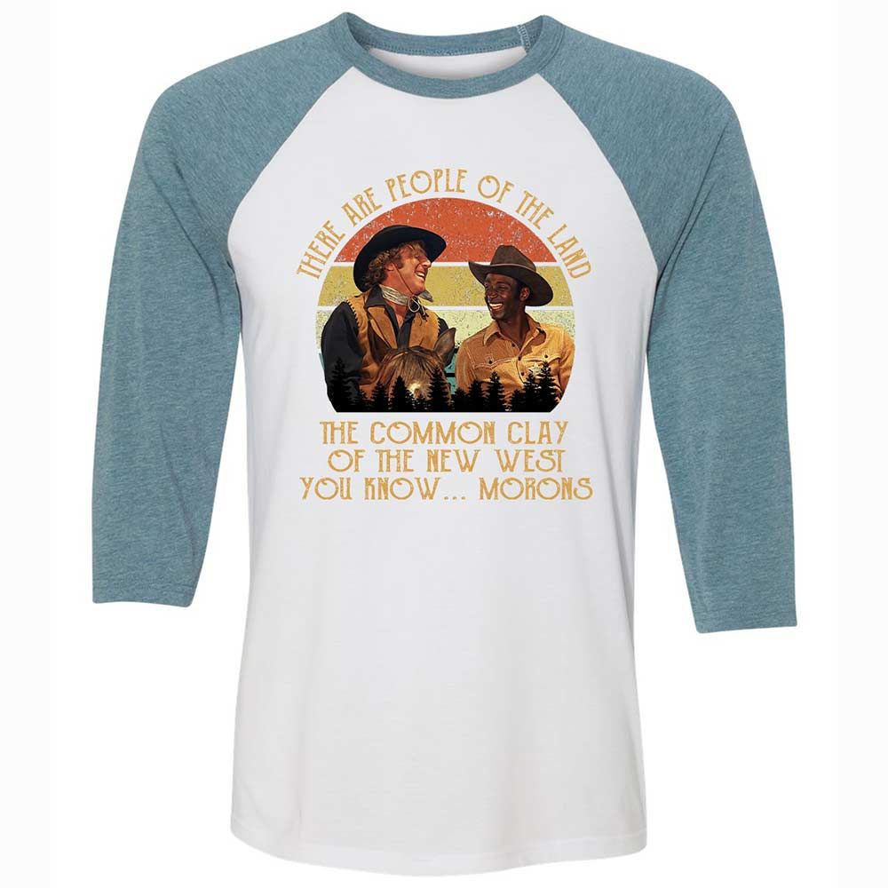 These Are People Of The Land - White/Denim - 3