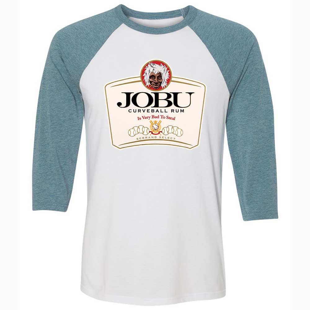 Unisex 3/4 Baseball Tee - 6XR5SKP3 - White/Denim - 3