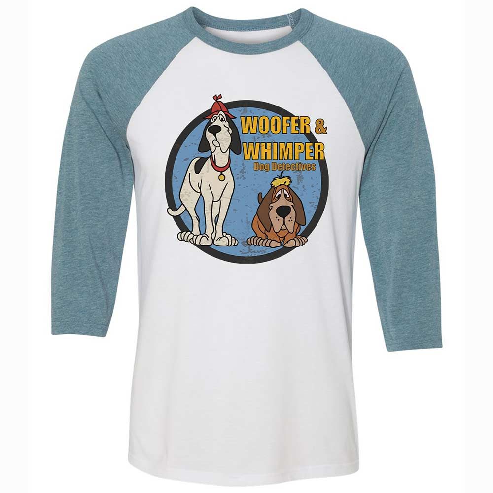 Unisex 3/4 Baseball Tee - H2915G67 - White/Denim - 3