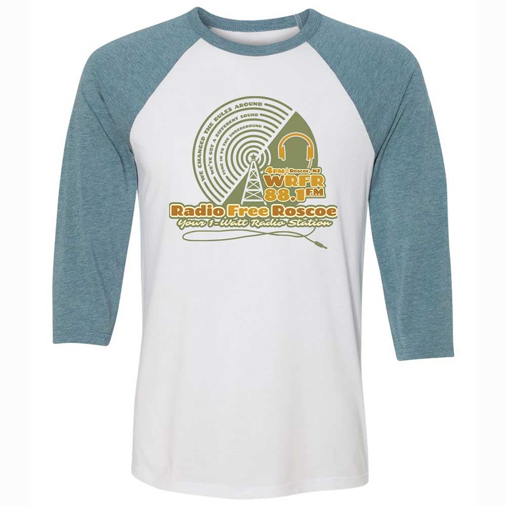 Radio Free Roscoe - White/Denim - 3