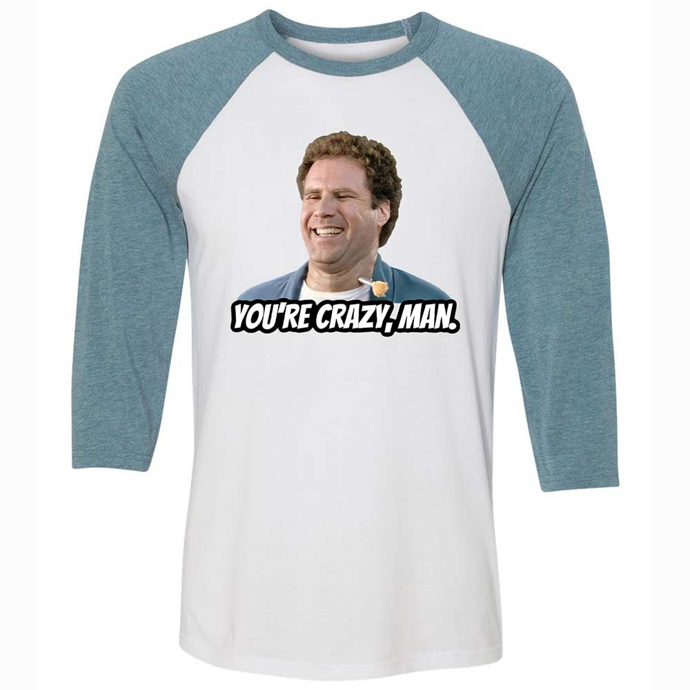 You're crazy, man - White/Denim - 3