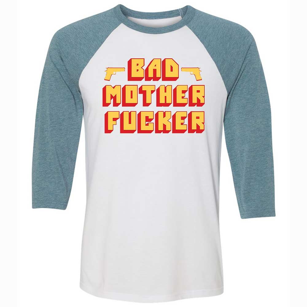 Bad Motherfucker - White/Denim - 3