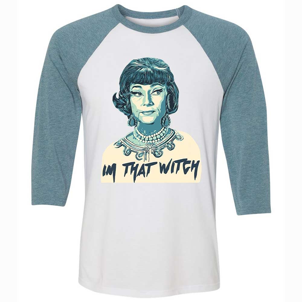 I'm that witch - White/Denim - 3