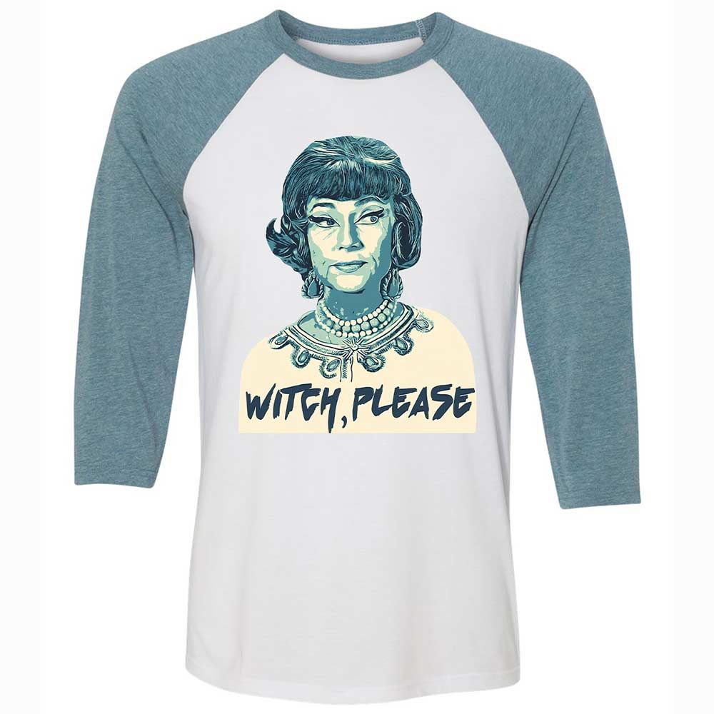 Unisex 3/4 Baseball Tee - ZHWY795B - White/Denim - 3