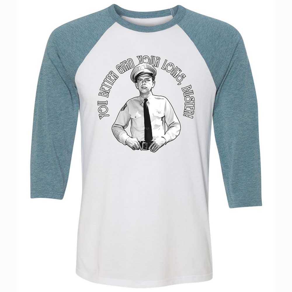 Unisex 3/4 Baseball Tee - ESZ1Z2D7 - White/Denim - 3