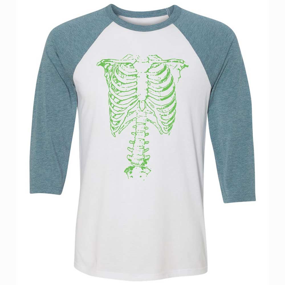 This Is Green Ribcage - White/Denim - 3