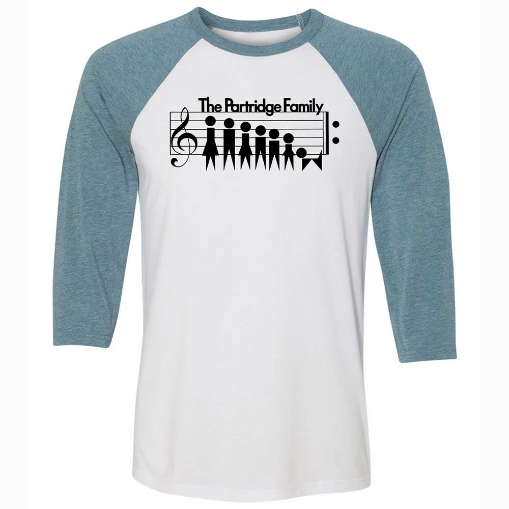 Unisex 3/4 Baseball Tee - CFW8XB2C - White/Denim - 3