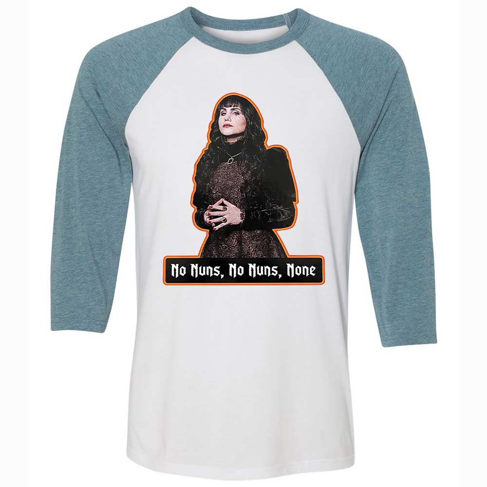 Unisex 3/4 Baseball Tee - N1G16FMV - White/Denim - 3
