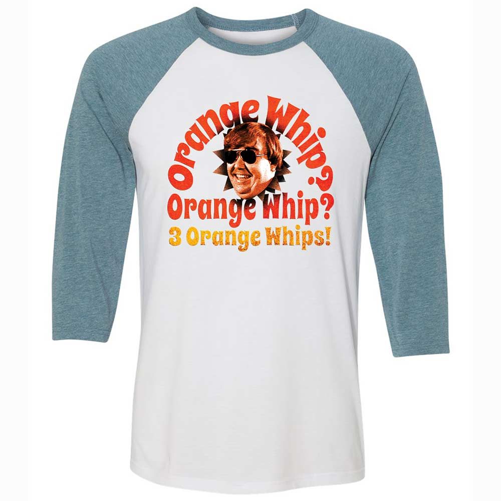 Unisex 3/4 Baseball Tee - 17RK3ZMF - White/Denim - 3