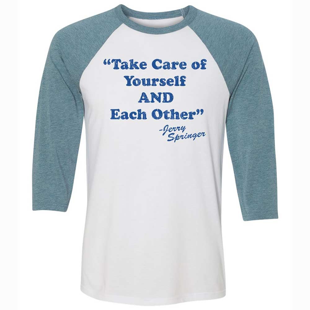 Take Of Yourself And Each Other - White/Denim - 3