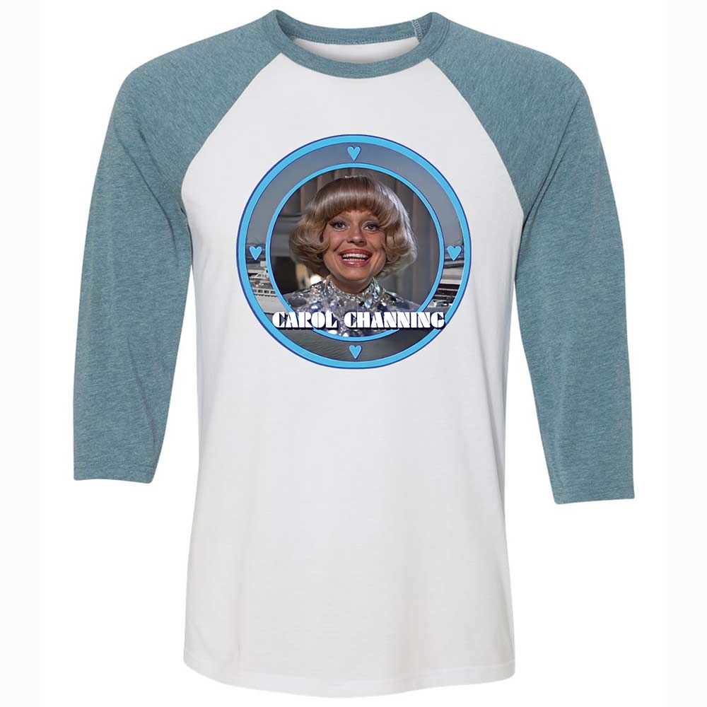 Unisex 3/4 Baseball Tee - PR91EBF6 - White/Denim - 3