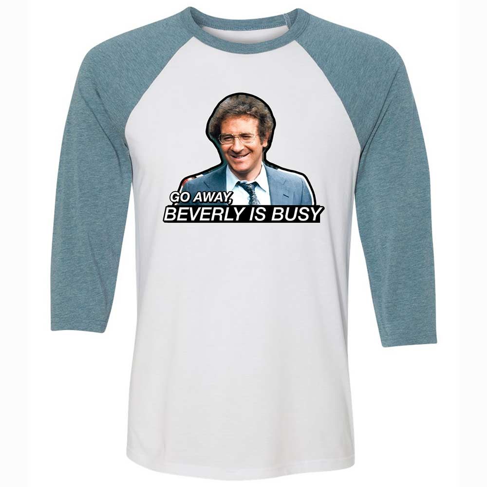 Unisex 3/4 Baseball Tee - GJ7VTRMS - White/Denim - 3