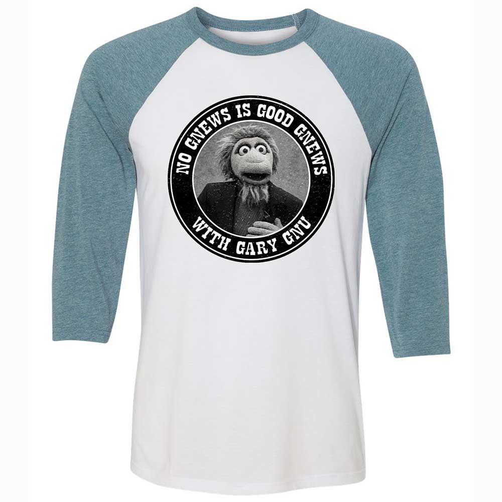 Unisex 3/4 Baseball Tee - 6WP7MLEJ - White/Denim - 3