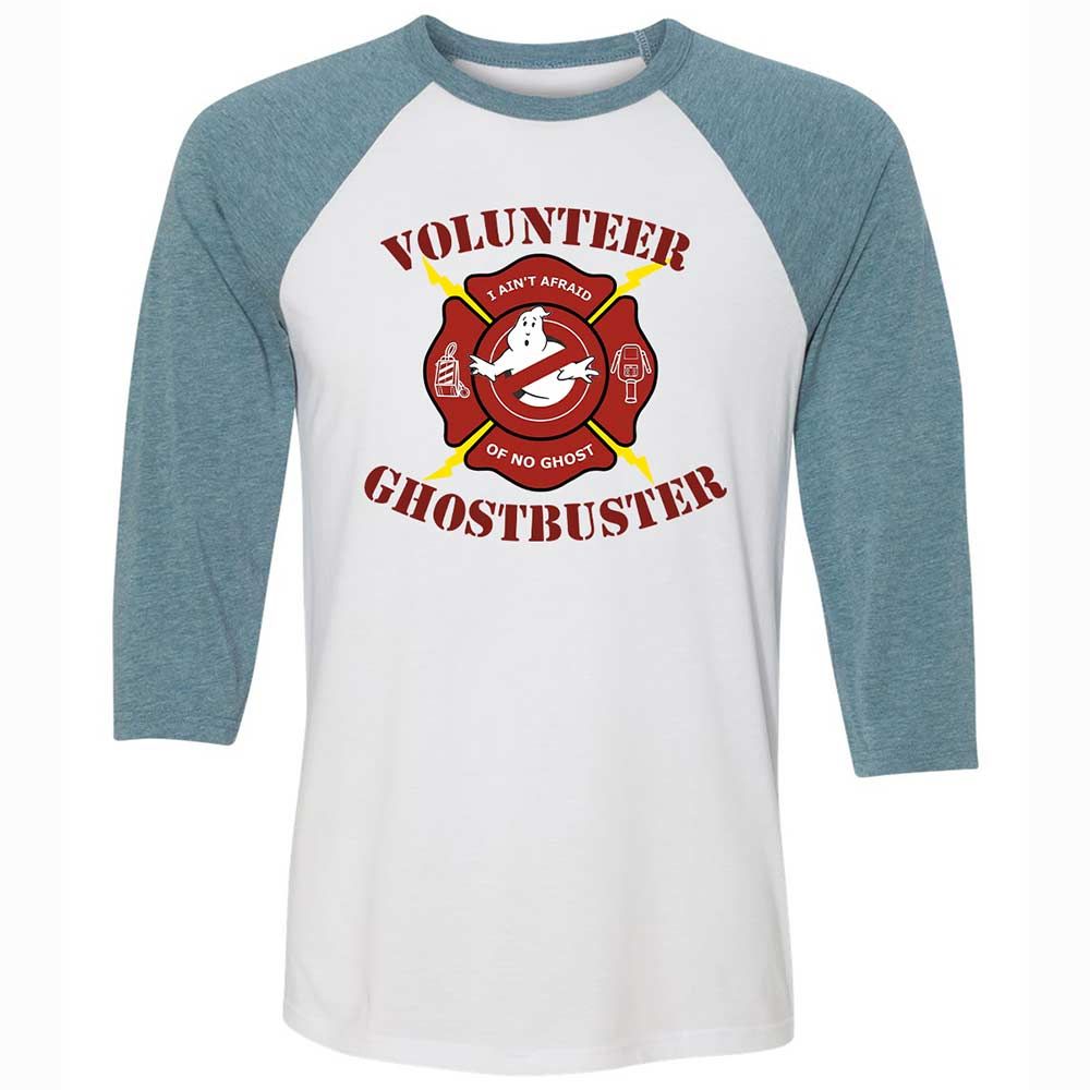 Unisex 3/4 Baseball Tee - 2T9V2XM6 - White/Denim - 3