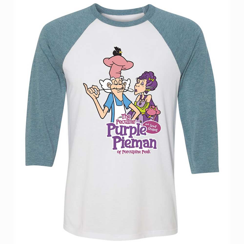 The Peculiar Purple Pie Man - White/Denim - 3