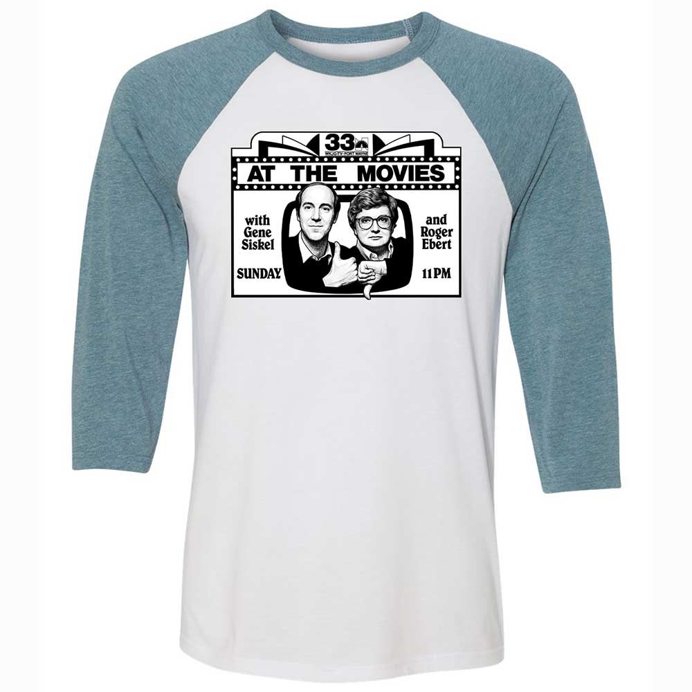 Unisex 3/4 Baseball Tee - RUYAHX79 - White/Denim - 3