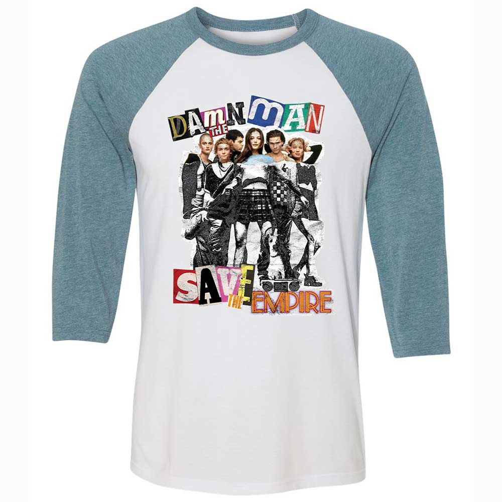 Save the Empire - White/Denim - 3