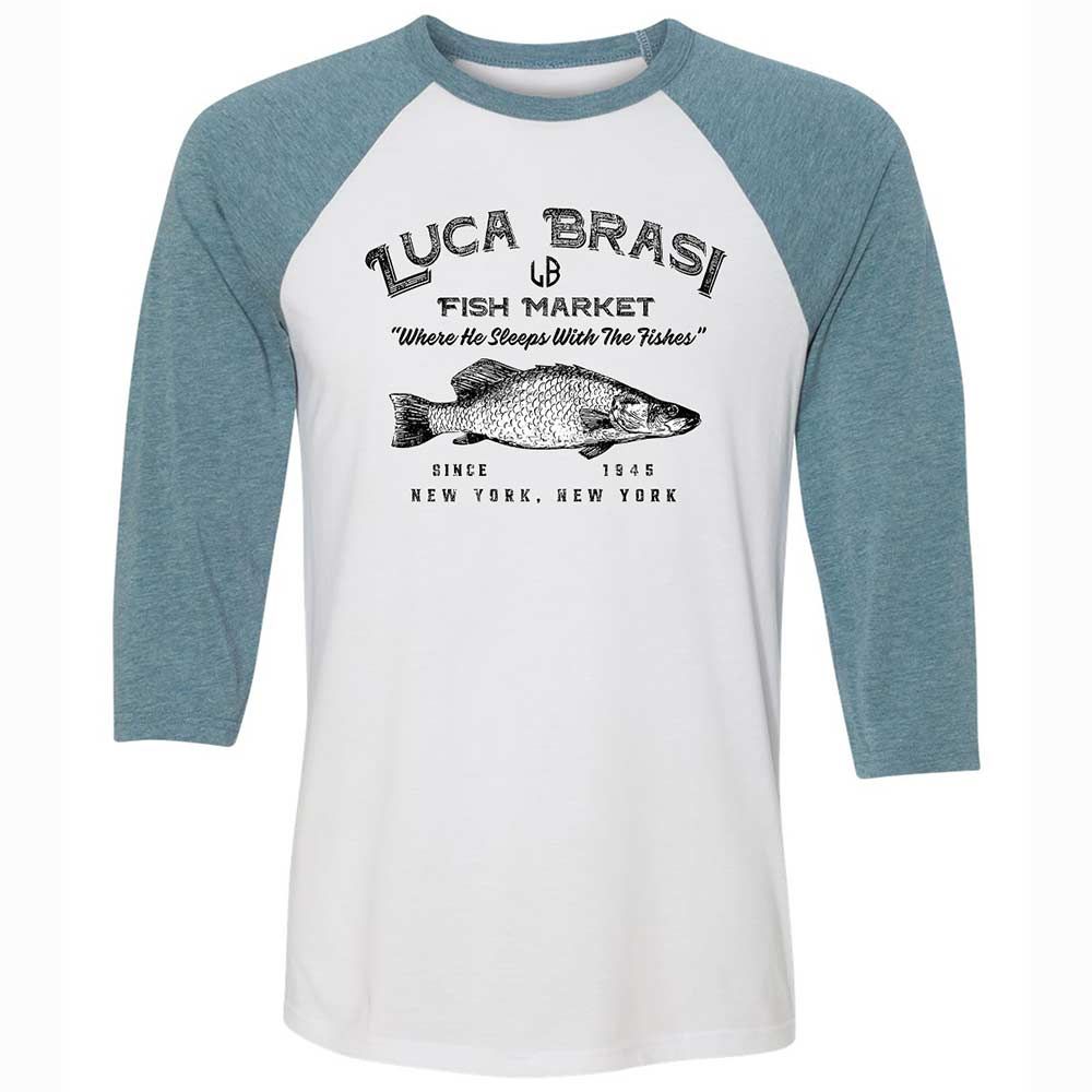 Unisex 3/4 Baseball Tee - 2UKKJMHH - White/Denim - 3