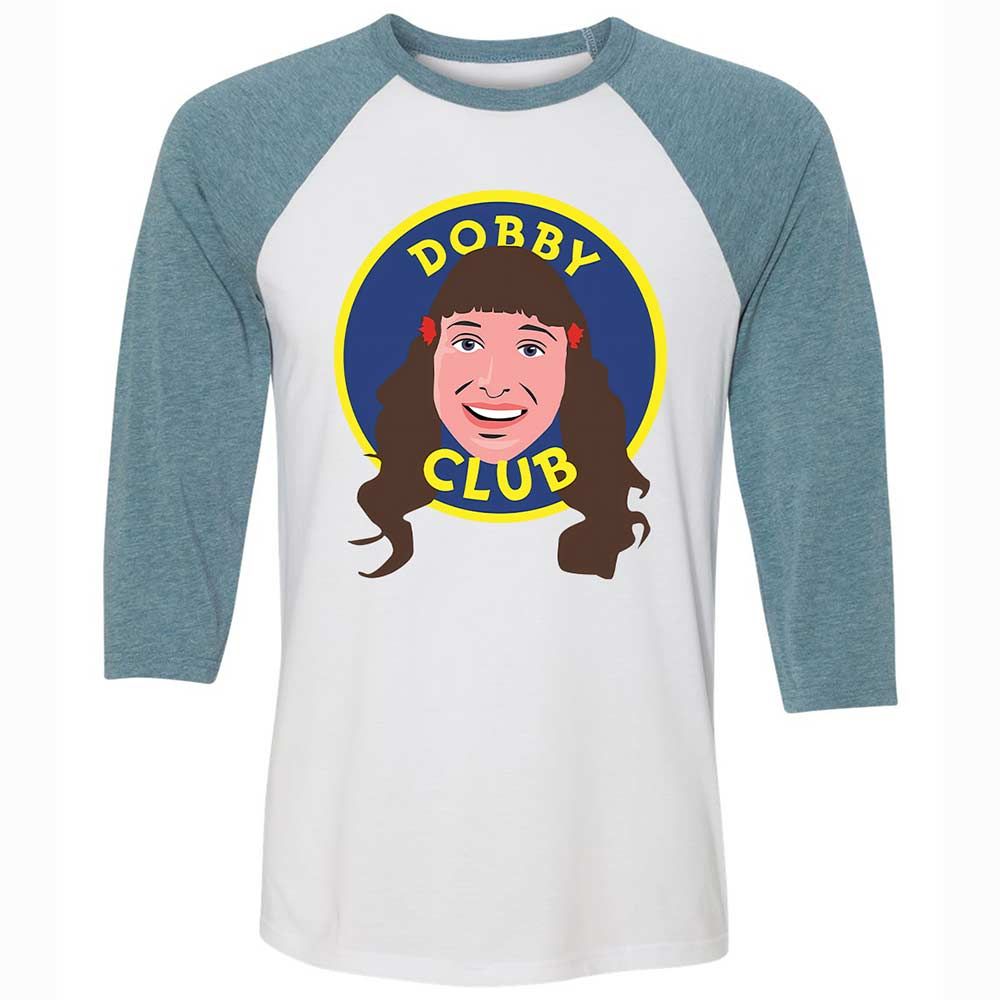 Unisex 3/4 Baseball Tee - D7WKA29V - White/Denim - 3