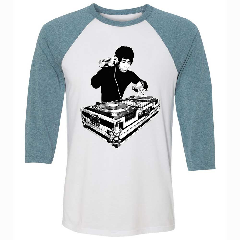 Bruce Lee DJ - White/Denim - 3