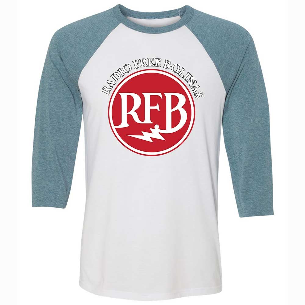 Unisex 3/4 Baseball Tee - NC93QLDX - White/Denim - 3