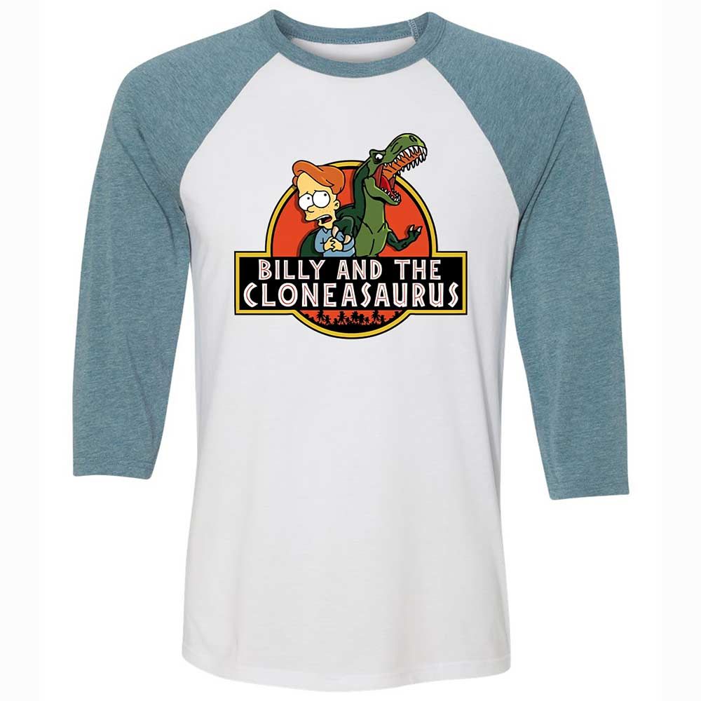 Billy And The Cloneasaurus - White/Denim - 3