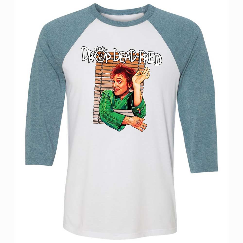 Funny Man Drop Dead Fred - White/Denim - 3