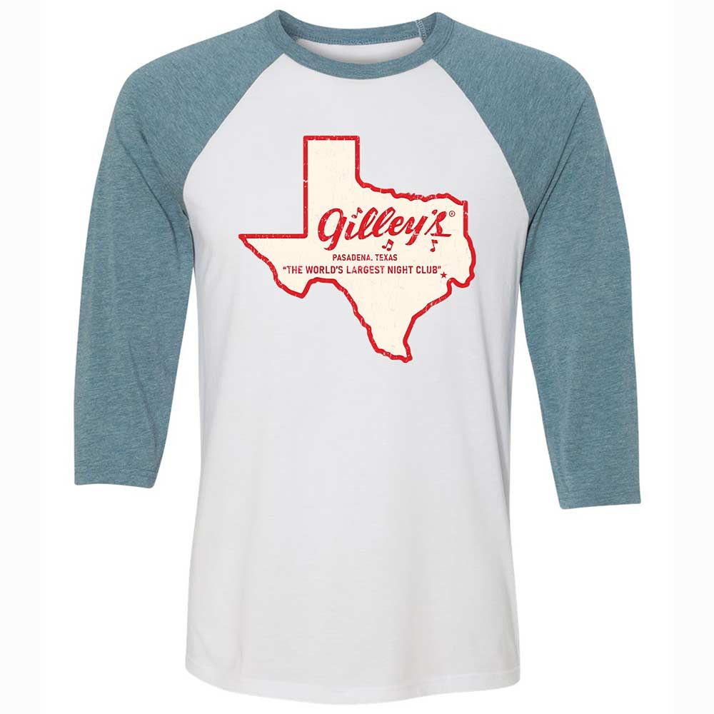 Unisex 3/4 Baseball Tee - VEQVP1M5 - White/Denim - 3