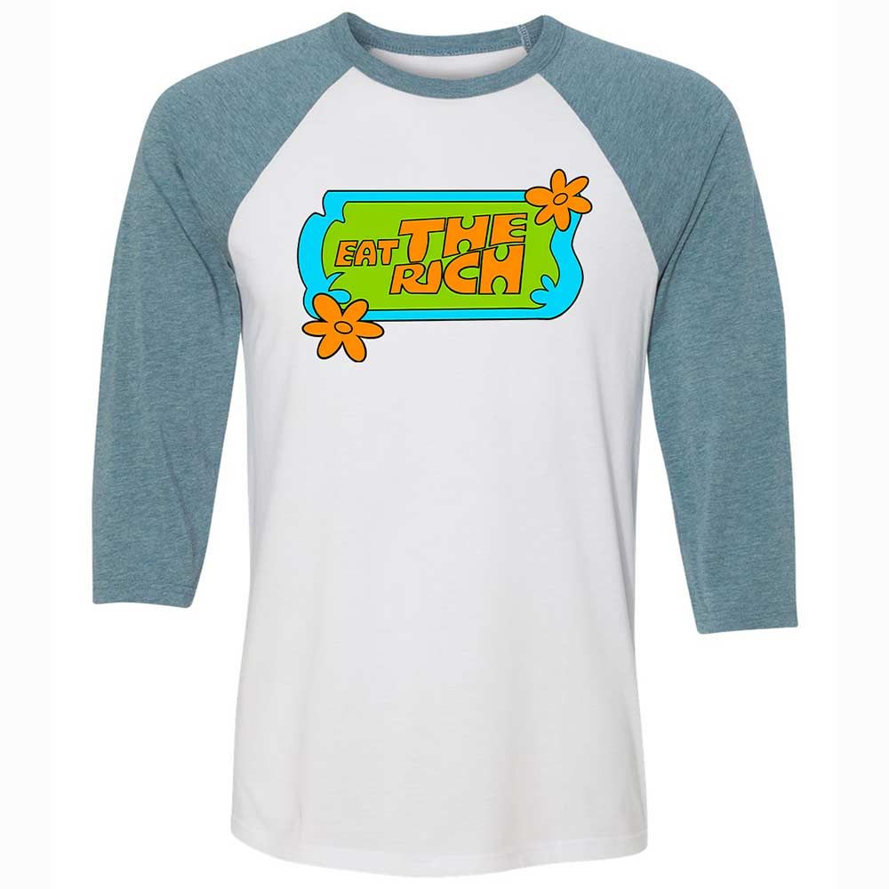 Eat the Rich Mystery - White/Denim - 3
