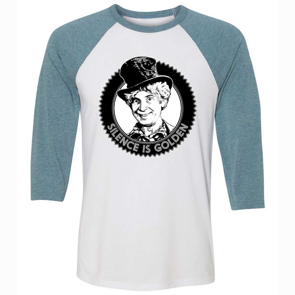 Unisex 3/4 Baseball Tee - E6H43JPJ - White/Denim - 3