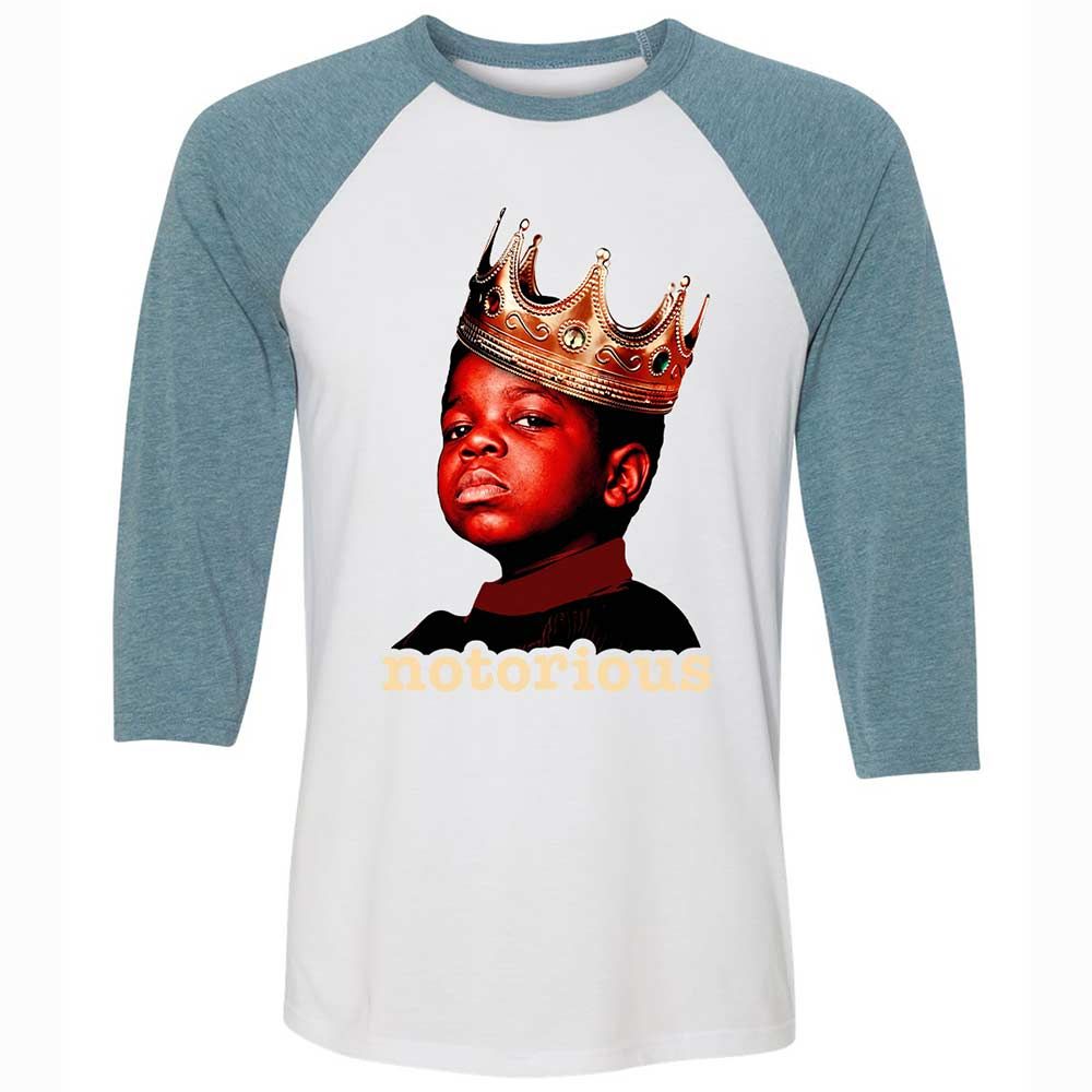 Biggie Smalls Crown - White/Denim - 3
