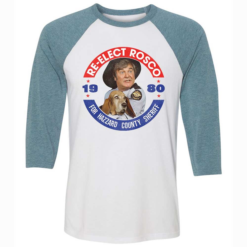 Unisex 3/4 Baseball Tee - DTZC32NF - White/Denim - 3