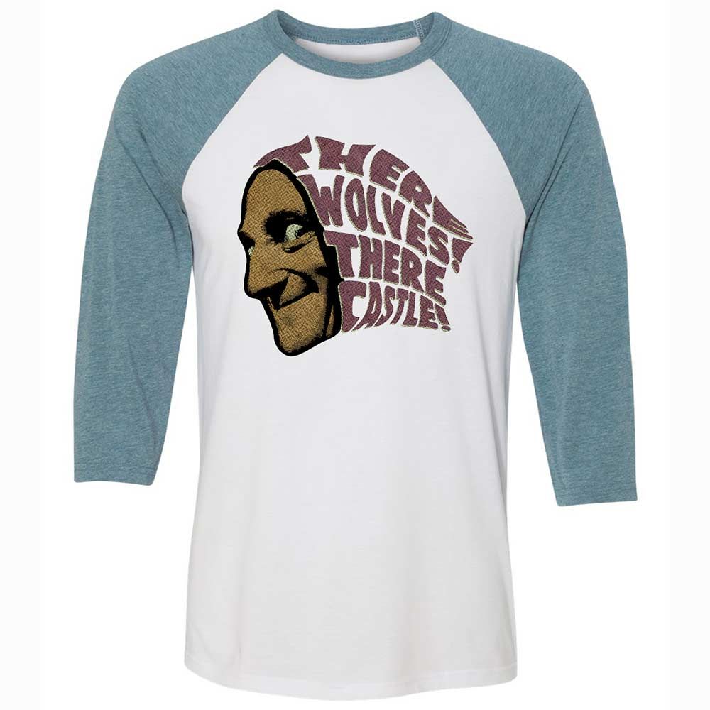 Unisex 3/4 Baseball Tee - SP9C3C55 - White/Denim - 3