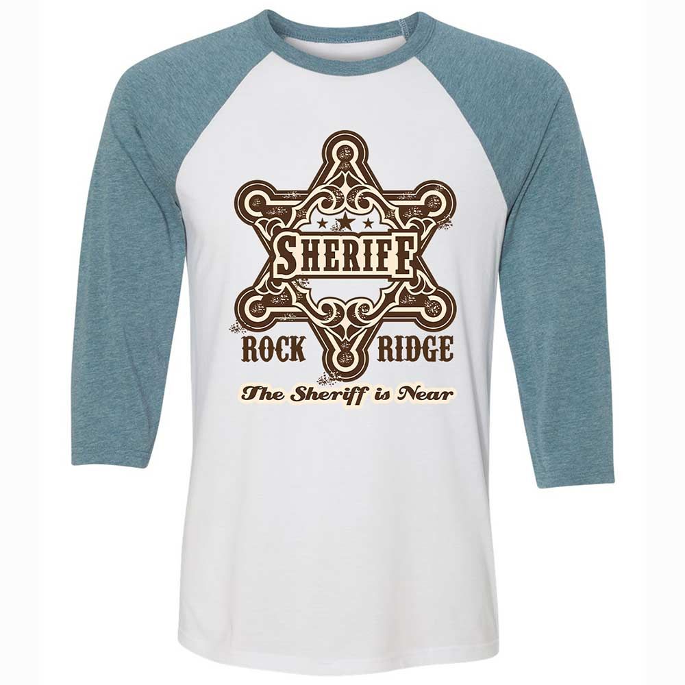 The Sheriff of Rockridge is Near! - White/Denim - 3