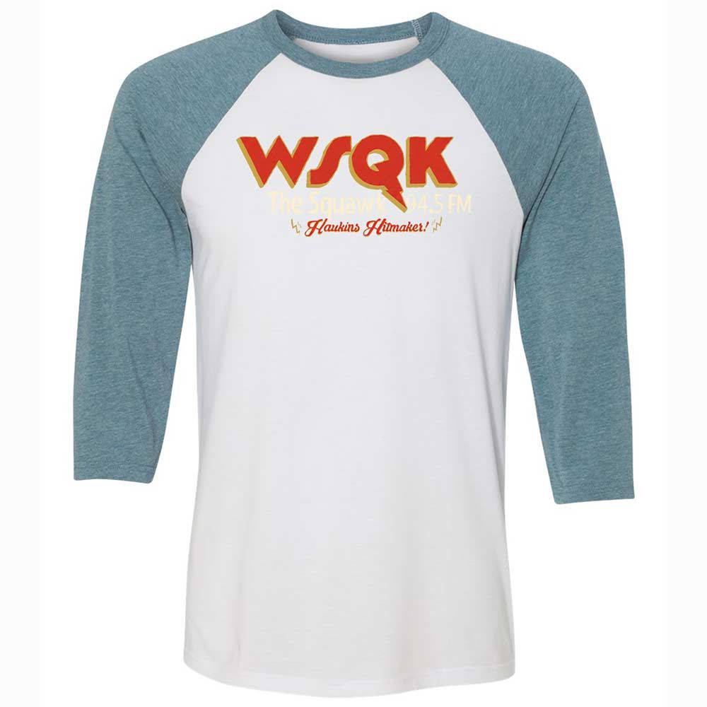 The Squawk Radio - White/Denim - 3