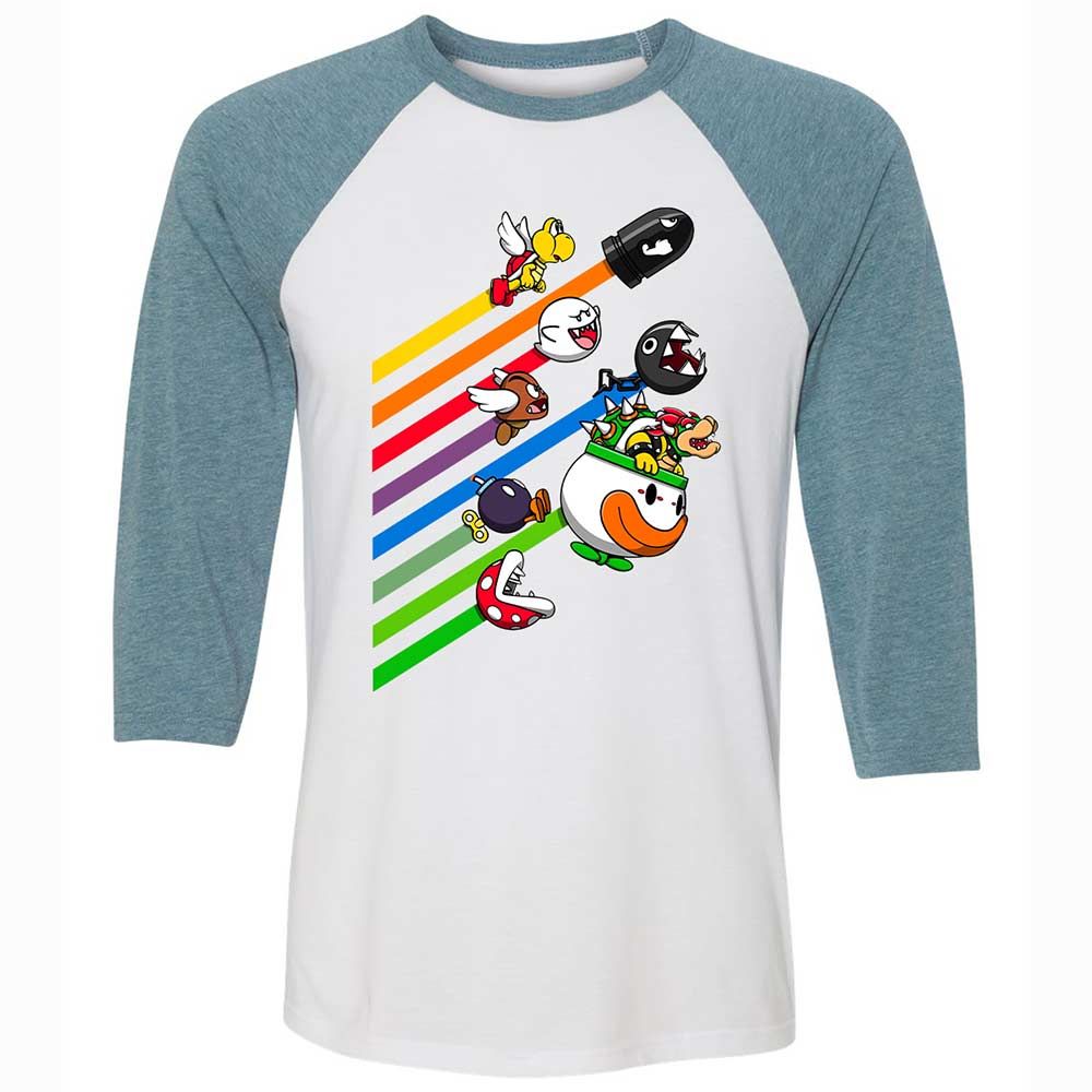 Villains Of Gaming - White/Denim - 3