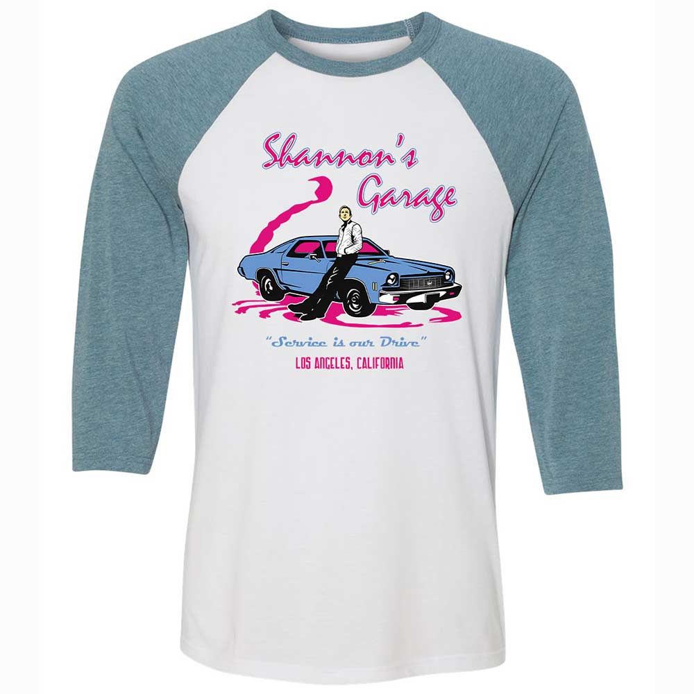 Shannon's Garage - White/Denim - 3