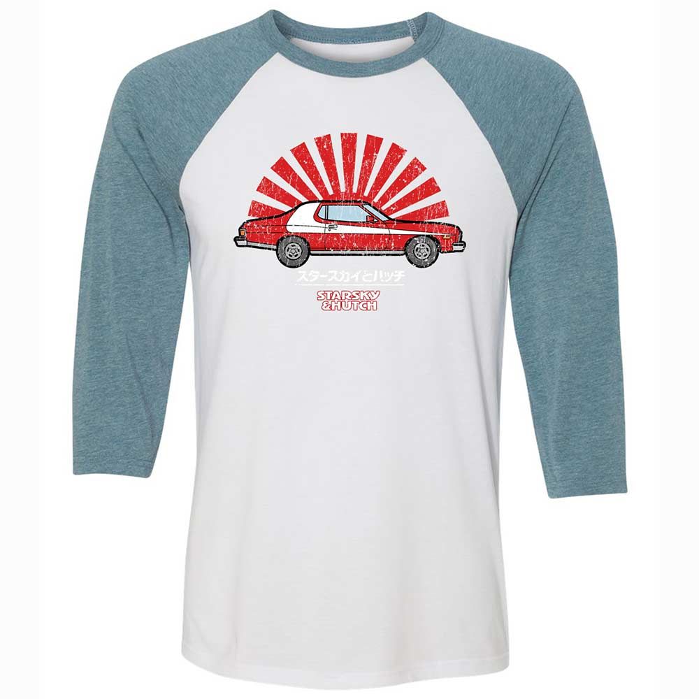 Unisex 3/4 Baseball Tee - GUUYLYTQ - White/Denim - 3
