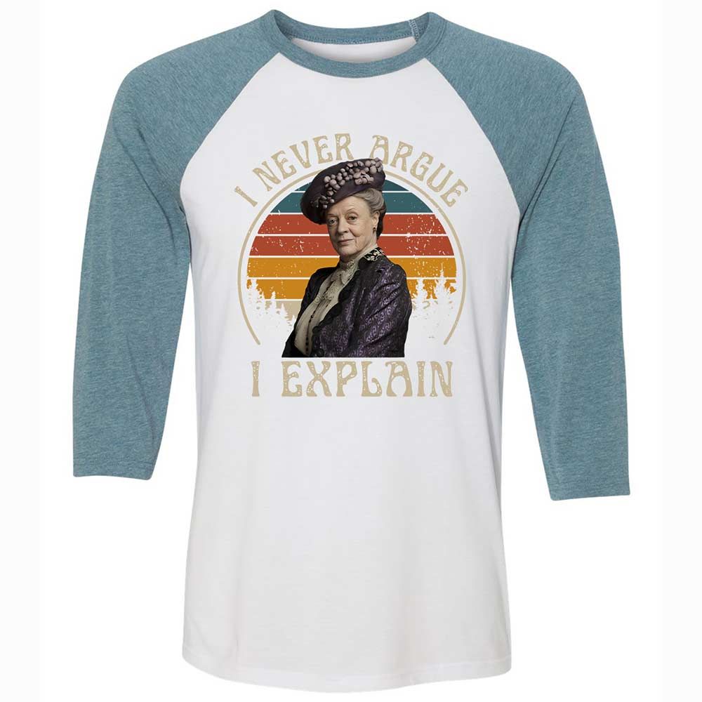 Unisex 3/4 Baseball Tee - 8Y1RLKGD - White/Denim - 3