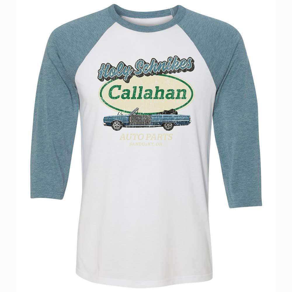 Unisex 3/4 Baseball Tee - BBW8S2XT - White/Denim - 3