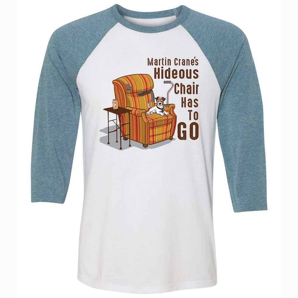 Martin Crane's Hideous Chair - White/Denim - 3