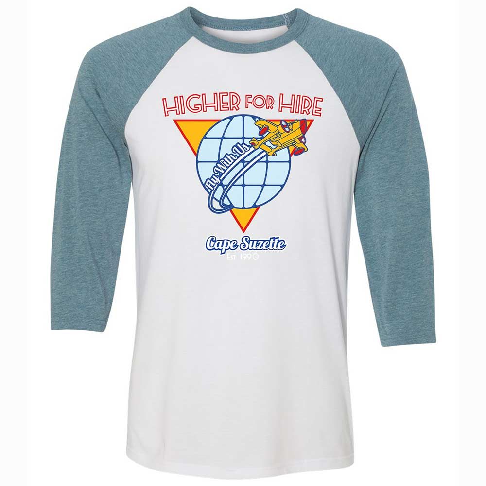 Higher For Hire - White/Denim - 3