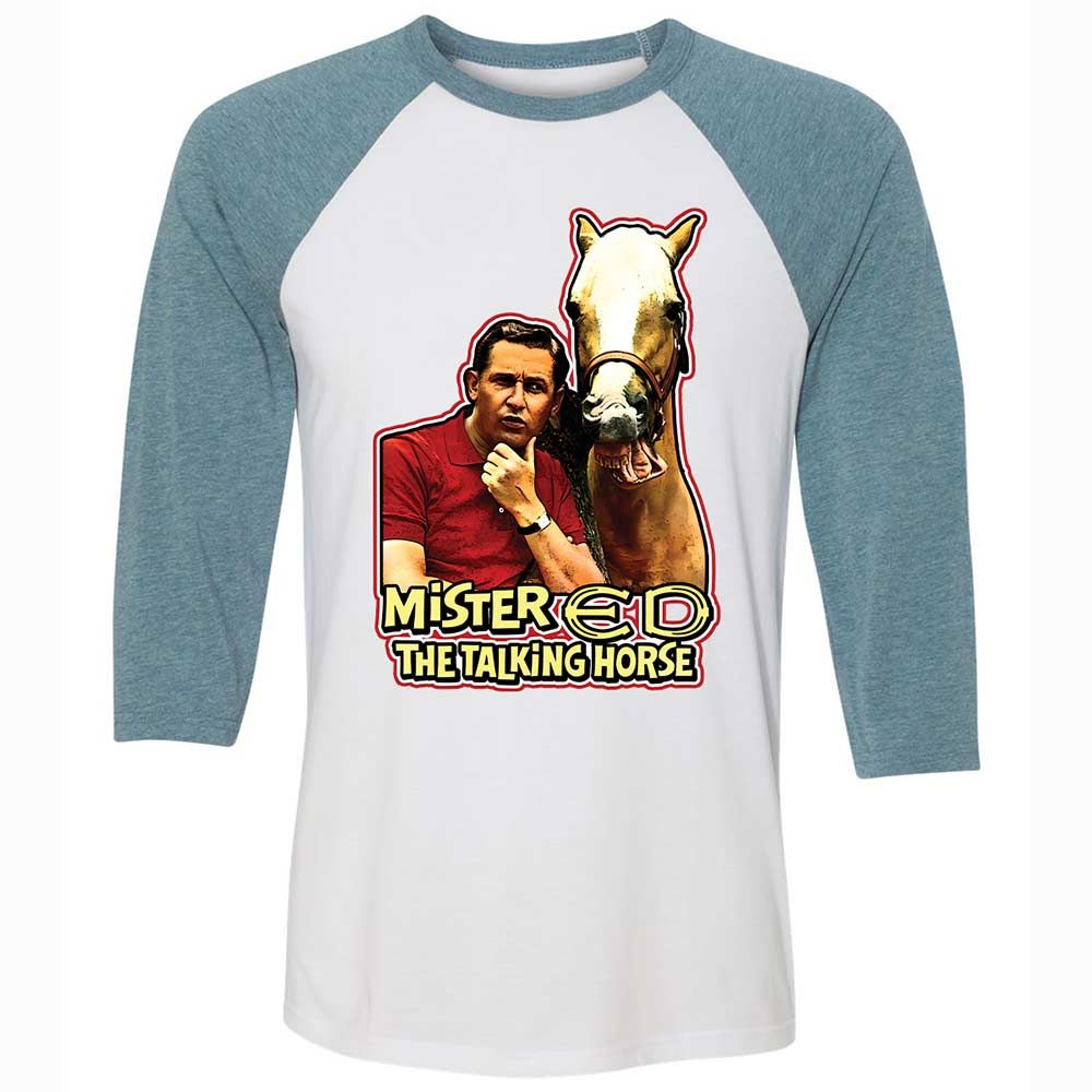 Mister Ed the Talking Horse - White/Denim - 3