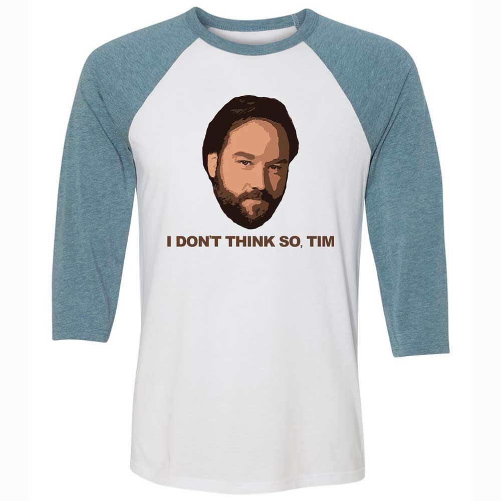I Don't Think So Tim - White/Denim - 3