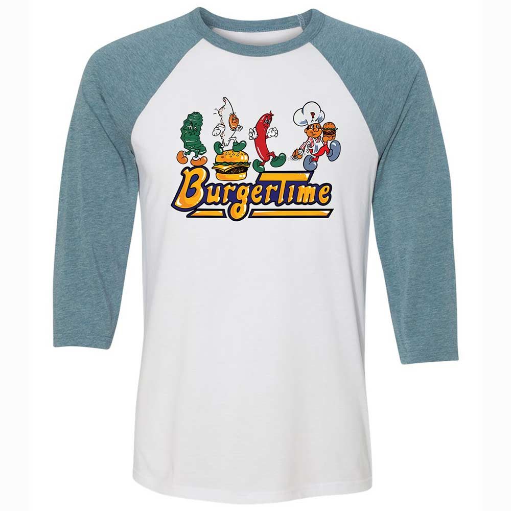 BurgerTime - White/Denim - 3