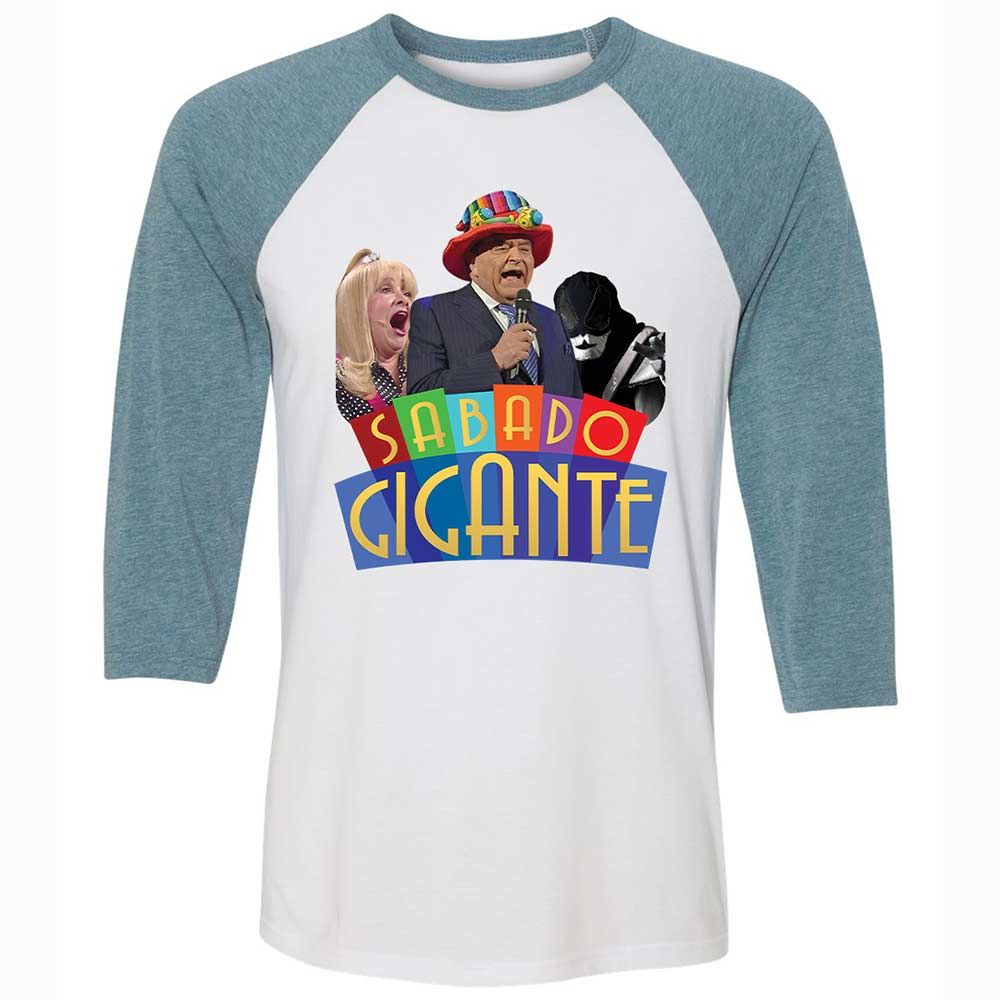 Unisex 3/4 Baseball Tee - TGPRZWYY - White/Denim - 3