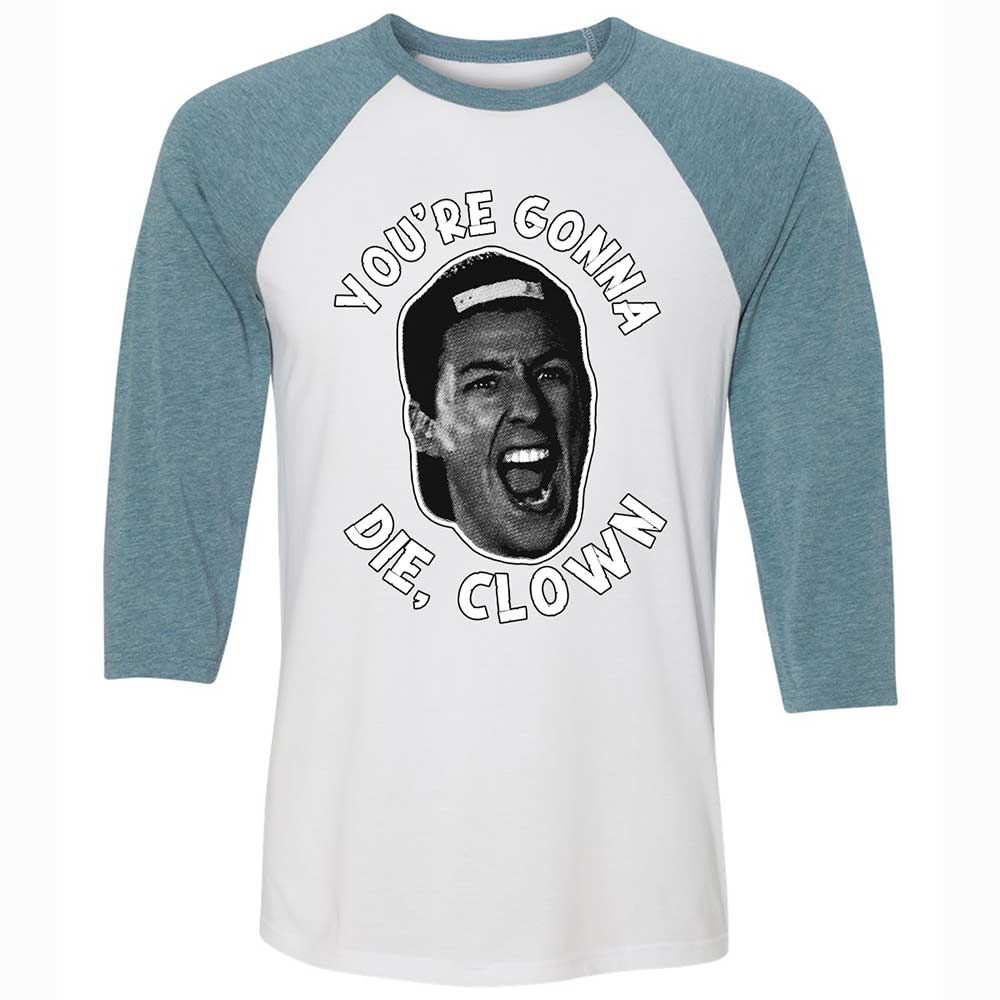 Unisex 3/4 Baseball Tee - SM6CQ2FW - White/Denim - 3