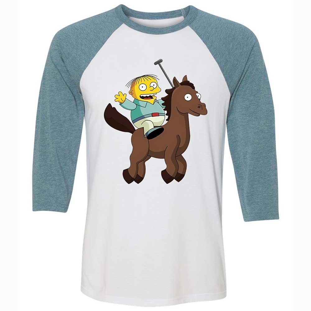 Ralph Horsie - White/Denim - 3